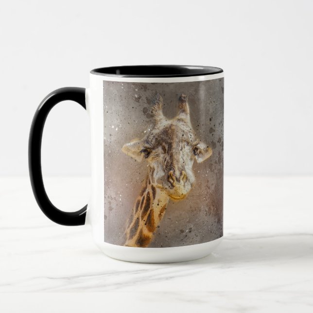 Caneca Girafa com um Animal Safari de Grin Wildlife (Esquerda)