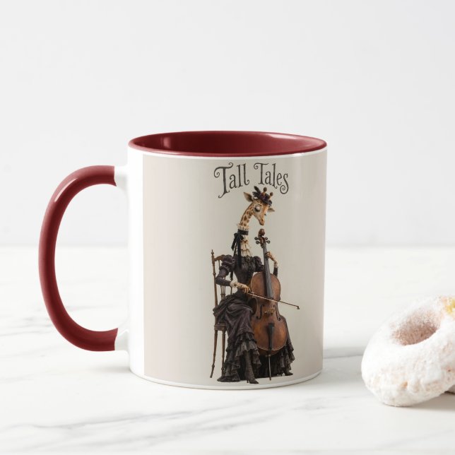 Caneca Girafa com um Celo (Com Donut)