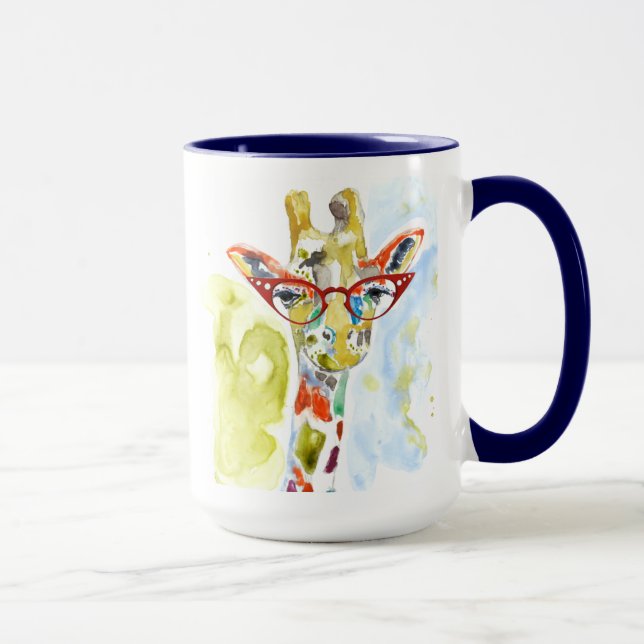 Caneca Girafa de Calças Inteligentes (Direita)