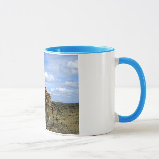 CANECA GIRAFA EM KENYA ÁFRICA (Direita)