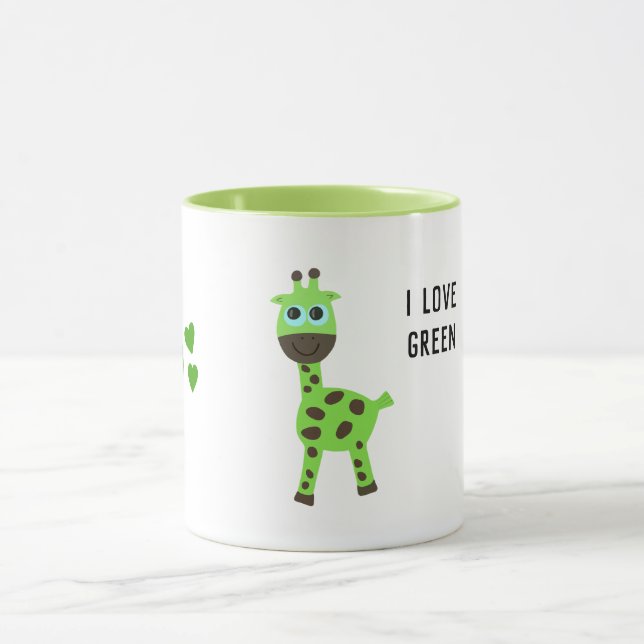 Caneca Girafa verde (Centro)