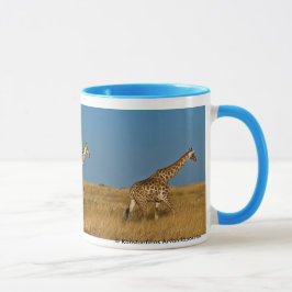 Caneca Girafas em Etosha NP