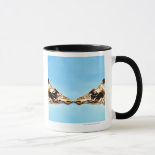 Caneca Girafas que tocam nos narizes