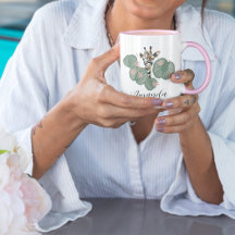 Giraffe Safari Animal Botânico Aniversário