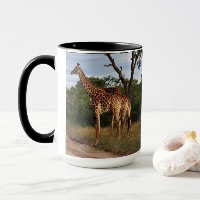 Caneca Giraffe Safari Mug (Com Donut)