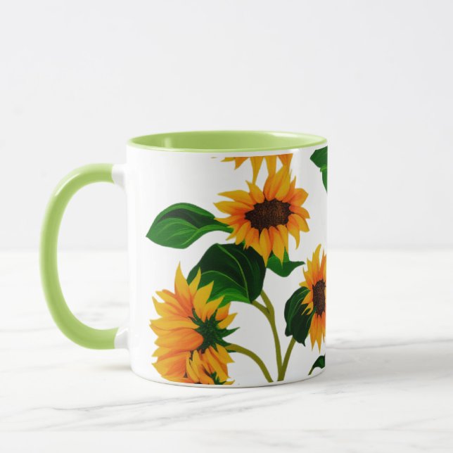 Caneca Girasoles en homenaje a la Virgen de la Caridad (Esquerda)