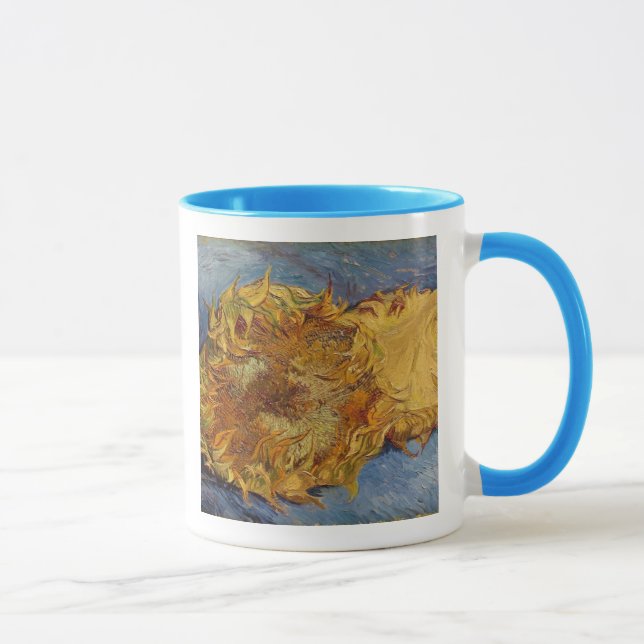 Caneca Girassóis de Vincent van Gogh |, 1887 (Direita)