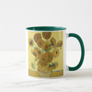 Caneca Girassóis de Vincent van Gogh , 1888