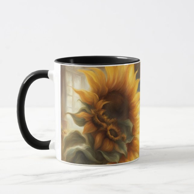 Caneca Girassóis e Grandes Janelas (Esquerda)