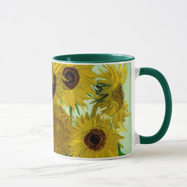 Caneca Girassóis em Vase Van Gogh Fine Art (Direita)