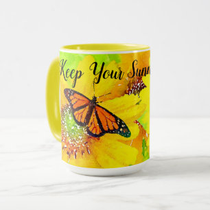 Caneca Girassóis Sunny Girassóis