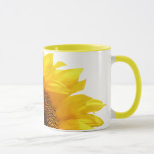 Caneca girassol amarelo