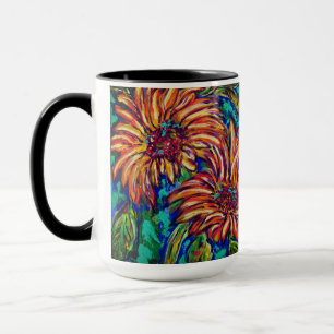 Caneca Girassol Floral