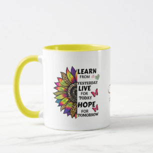 Caneca Girassol girassol girassol girassol cúmulo nome