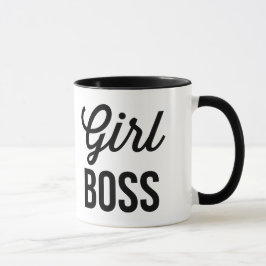 Caneca GIRL BOSS | Mug De Tipografia Retroativa
