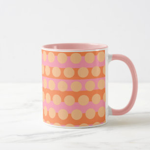Caneca Girlie Pink Orange Yellow Combo Mug