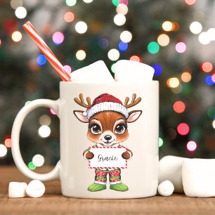 Caneca Girly Cute Baby Reindeer Mug