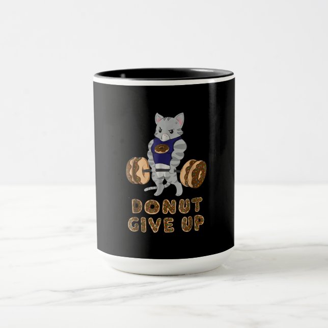 Caneca Giro de Rosquinha de Elevação de Gato (Centro)
