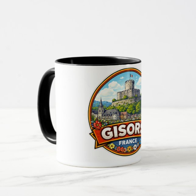 Caneca Gisors França  (Frente Esquerda)