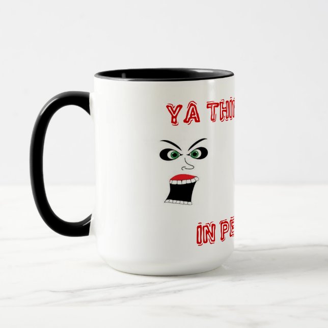 CANECA GIVE ME A BREAK, I NEED COFFEE, CUP, FUNNY GIFT (Esquerda)
