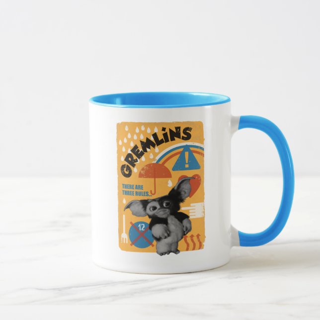 Caneca Gizmo | Existem Três Regras (Direita)