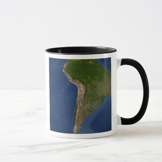 Caneca Glaciares em regiões da América do Sul (Direita)