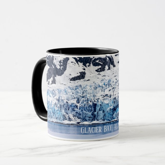 Caneca Glacier Bay, Cruising Alaska, Lamplugh Glacier, (Frente Esquerda)