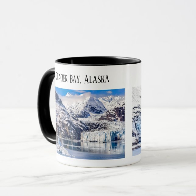 Caneca Glacier Bay, Cruzeiros no Alasca, Glaciar Lamplugh (Frente Esquerda)