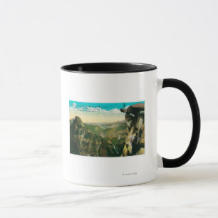 Caneca Glacier Point, Half Dome e Vale de Yosemite