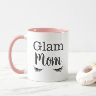 Caneca Glam Mãe Eyelashes
