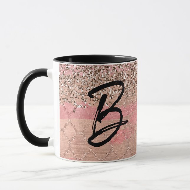 Caneca Glam, Princesa Indígena Marroquina, Cinza Rosa, Br (Esquerda)