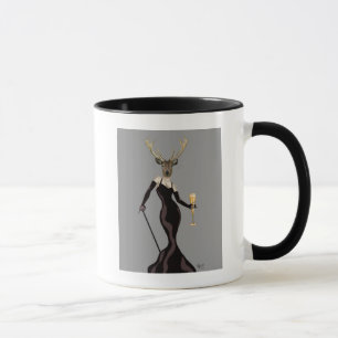 Caneca Glamor Deer no Preto 2