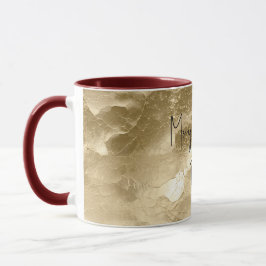 Caneca Glamor Dourado de Champagne bonito