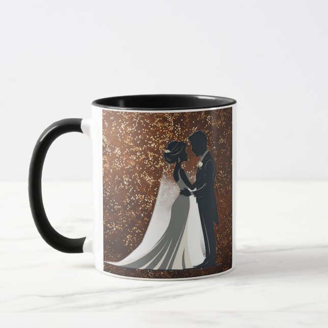 Caneca Gliteria Marrom (Esquerda)