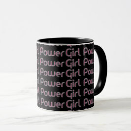 Caneca Glitter Girl Power Mug