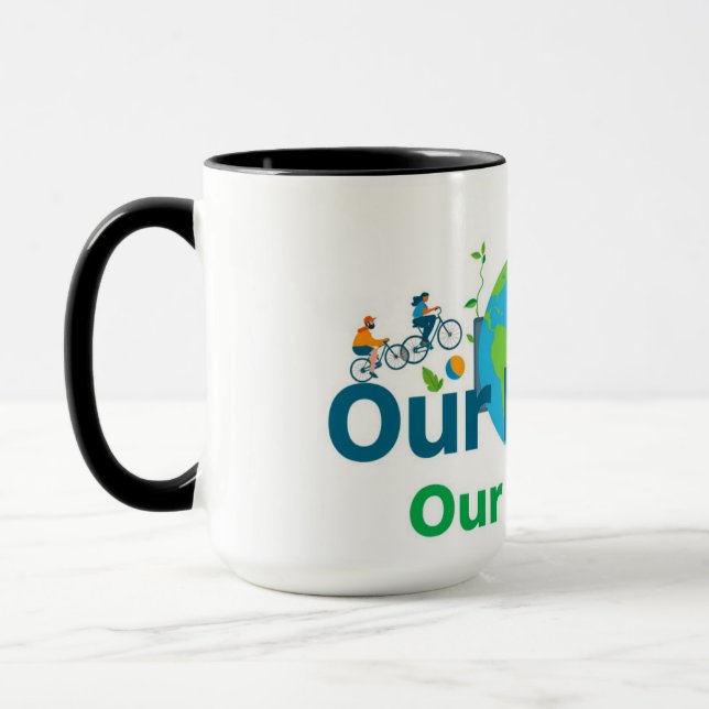 Caneca Global Community Action for Earths Future (Esquerda)