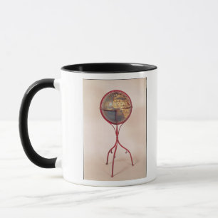Caneca Globo terrestre, mostrando o Oceano Índico