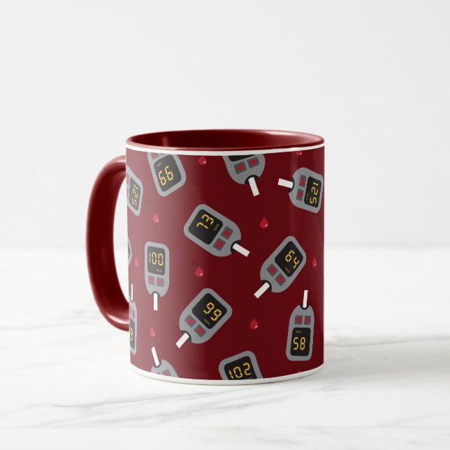Caneca Glukômetro (Frente Esquerda)