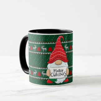 Caneca Gnome com Santa Hat MUGS