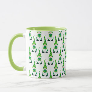 Caneca Gnome do Dia de São Patrício