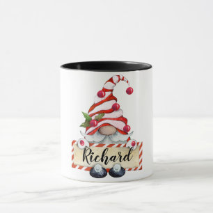 Caneca Gnomo de Natal Personalizado