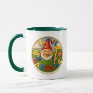 Caneca Gnomo Feliz do Jardim