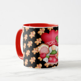 Caneca Gnomo Gengibre Personalizar Mug de Cores