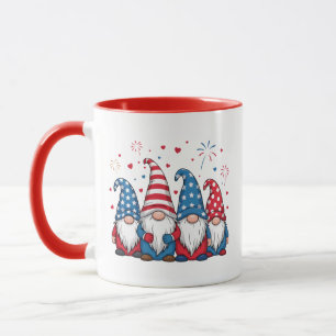 Caneca Gnomos Americanos Cute- 68123