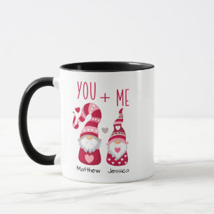 Caneca Gnomos de Namorados Cute Personalizados