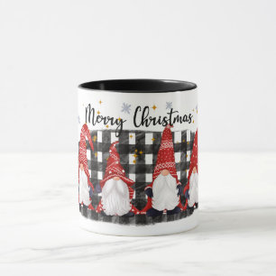 Caneca Gnomos Felizes de Natal