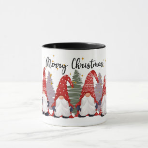Caneca Gnomos Felizes de Natal