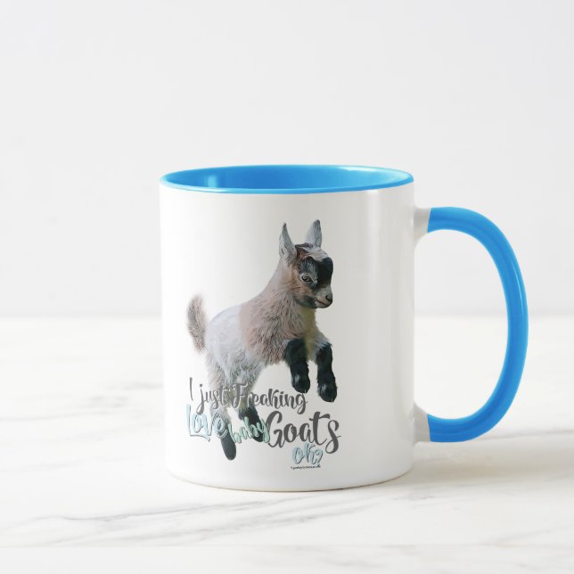 Caneca GOAT AMVE | Eu apenas assusto amor bebezinho OK (Direita)