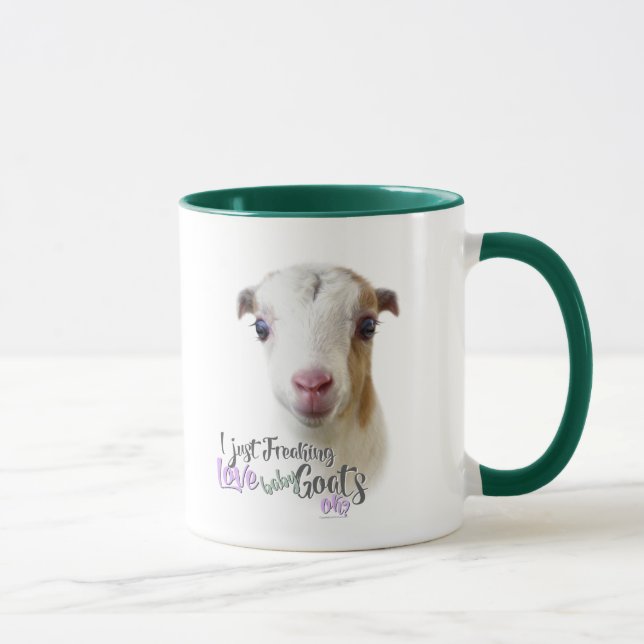 Caneca GOAT AMVE | Eu apenas assusto amor bebezinho OK (Direita)
