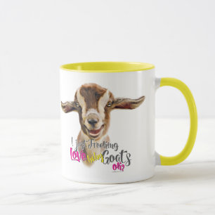 Caneca GOAT AMVE   Eu apenas assusto amor bebezinho OK